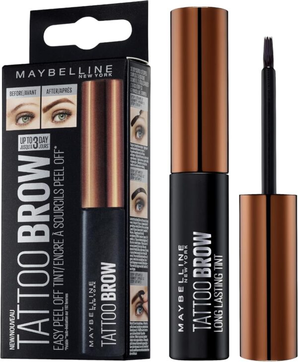 Tinta de Sobrancelhas Maybelline Tattoo Brow Peel-Off - Loiro Claro Semi-Permanente (4,6 g)