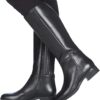 (42) Botas Geox D Felicity D em Couro (Negro) - Mulher