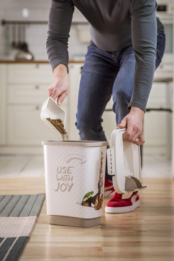 Recipiente de Comida para Animais 10L Rotho MyPet Cody