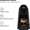 Máquina de Café Nespresso De'Longhi Essenza Mini EN85.B Compacta 19 Bares Preto