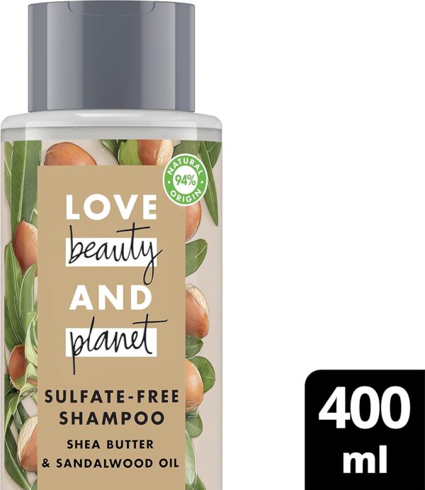 Shampoo Love Beauty & Planet Mulher Aurore Éclatante com Óleo de Néroli e Jasmim Branco 400ml