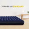Colchão Insuflável 183x203x25 cm Intex Dura-Beam para Camping Cor Azul