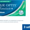 Lentes de Contacto Mensais Air Optix plus HydraGlyde para Astigmatismo - 3 Unidades (BC 8.7 / DIA 14.5 / CYL -1.75 / AXIS 150 / -1.75)