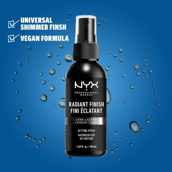 Spray Fixador de Maquilhagem NYX Professional Makeup 50 Ml Acabamento Radiante