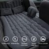 Colchão Insuflável Ergocar para Carro Camping e Viagem (Cinza) 135x70 cm