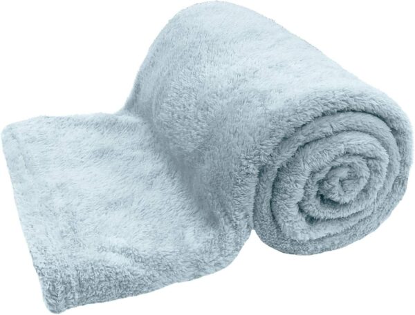 Manta Teddy Fleece Brentfords 150 X 200 cm Super Macia para Sofá ou Cama