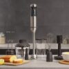 Varinha mágica com Picadora / Batedora e Passador de Puré Cecotec Power TitanBlack 1500 XL 1500 W