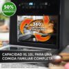 Forno / Air Fryer Breville10 L 2000 W Extragrande Digital Preto e Cinzento [VDF127X]