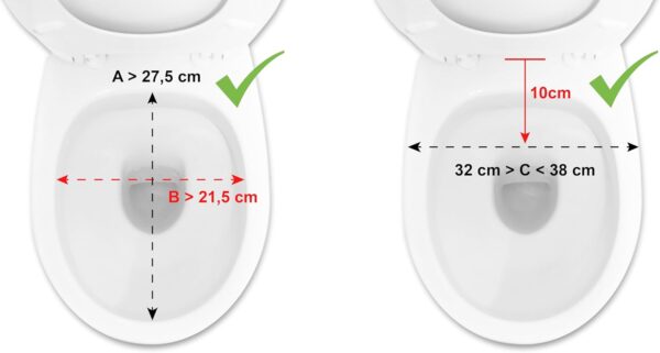 Elevador WC Ortopédico PEPE Moblity c/ Tampa 10 cm