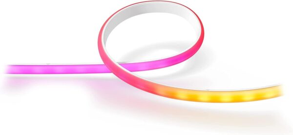Fita LED Inteligente Philips Hue Gradient 2 m Luz Branca e de Cores Compatível com Alexa e Google Home