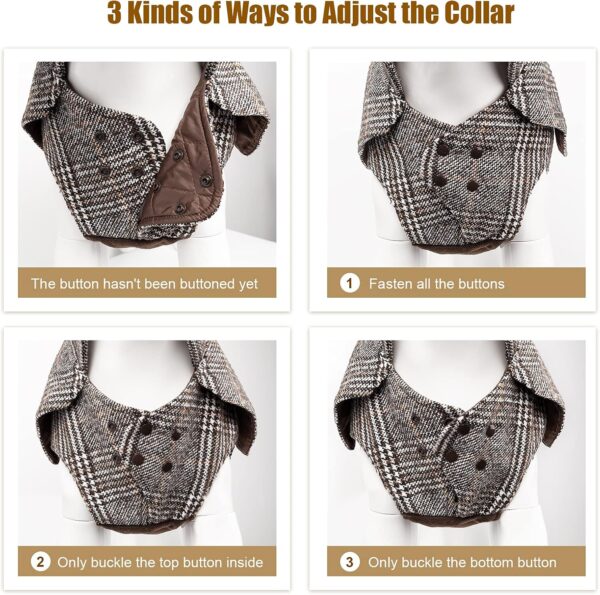 (5XL) Casaco para Cães Médios e Grandes Buddypuppy  com Correia Ajustável