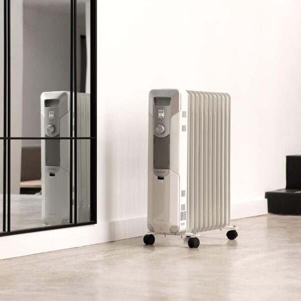 Radiador Elétrico A Óleo 2500 W Cecotec ReadyWarm 11000 Space 11 Módulos 25m2