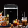 Máquina de fazer Cubos de Gelo Silonn Pequena Autolimpante até 12 Kg em 24 H