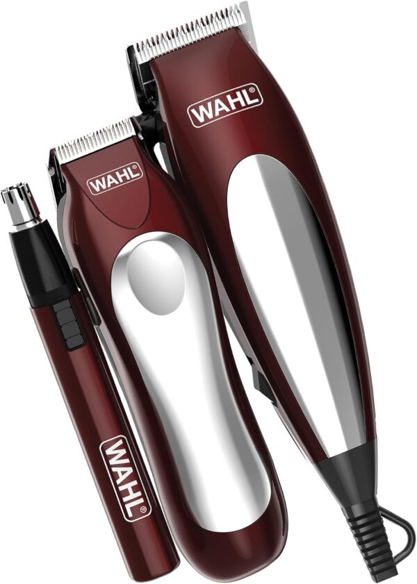 Kit de Corte Wahl Home Pro Combo 3 em 1 – Máquina de Cabelo, Aparador de Barba e Aparador Pessoal