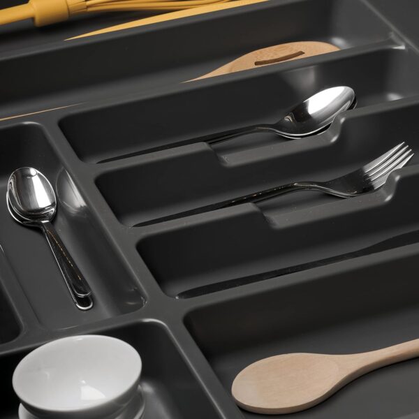 Organizador Talheres 436x482mm EMUCA Plástico