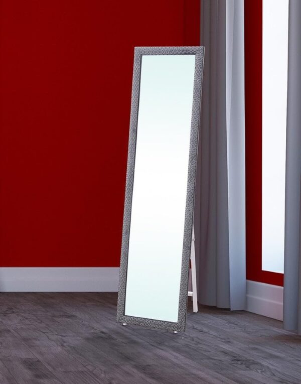 Espelho Retangular com tripé para (40x150x42 cm) Preto Hogar24 ES