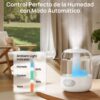 Humidificador Silencioso para Bebés 3L Dreo Névoa Fria Luz Branco