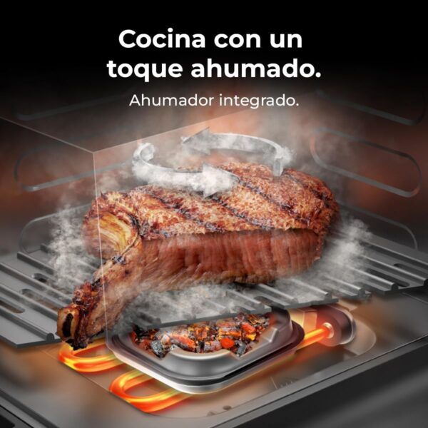 Air Fryer Cecotec 4,5 L 1900 W Cecofry&Grill Smokin' 4500 com Resistencia Dupla