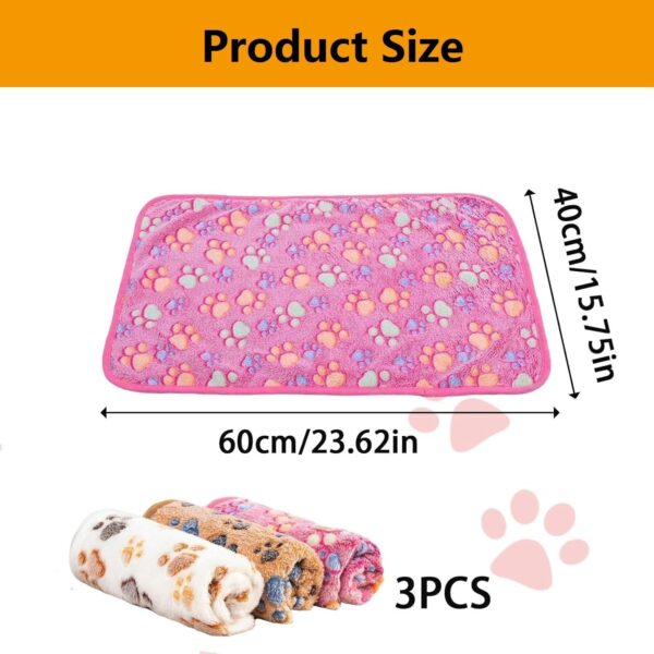 Manta Suave e Quente para Cães e Gatos Kiuiom Flanelle 60 X 40 cm