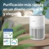 Purificador de Ar Philips Série 900 HEPA NanoProtect CADR 250m³/h para 65m² Silencioso (AC0950/10)
