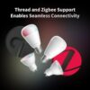 Lâmpada Inteligente LED E27 Thread/Zigbee Regulável 2700-6500K Matter 10.5W