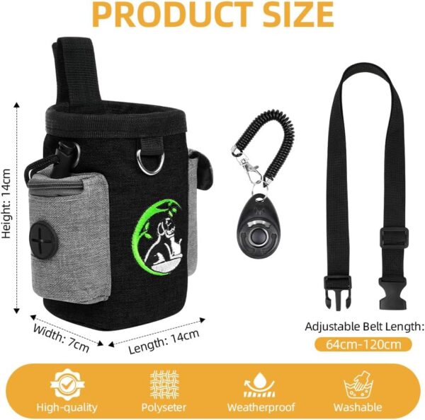 Bolsa de Treino / Adestramento para Cães Adiwo com Clicker de Adestramento