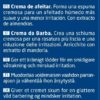Creme de Barbear Weleda Cuidado Facial Masculino Natural 75 Ml