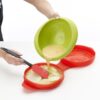 Molde para tortilha espanhola uso em Micro-ondas Lékué Spanish Omelette em Silicone