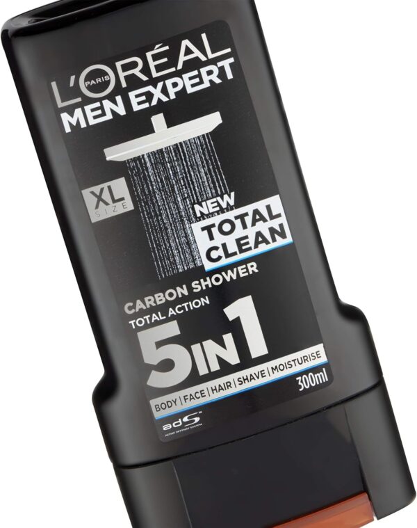 Gel de Duche Men Expert 300 Ml Total Clean