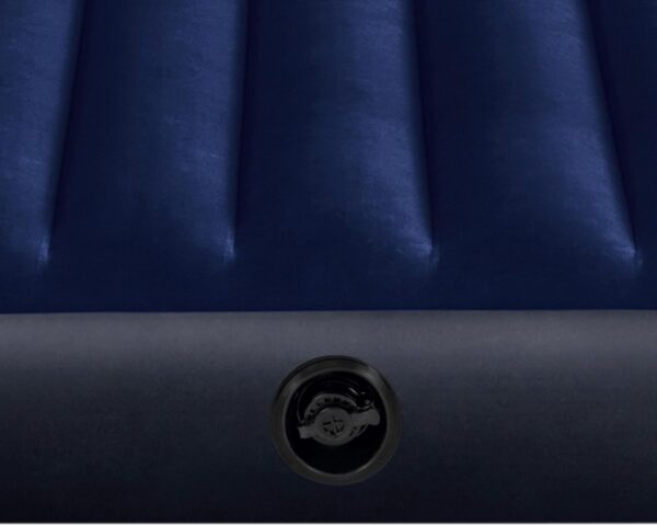 Colchão Insuflável 183x203x25 cm Intex Dura-Beam para Camping Cor Azul