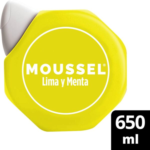Gel de Duche Revitalizante Moussel com Lima e Menta 650ml
