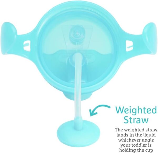 Conjunto de Copos com Palhinha para Bebé Munchkin Click Lock Sem BPA Anti-Derrame 207ml