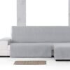 Capa de Sofá 240 cm Direita Levante Algodão Cinza EYSA