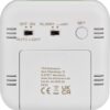 Despertador Digital TFA Dostmann Funk Bingo 2.0 com Temperatura e 2 Alarmes Branco 95x41x96 mm
