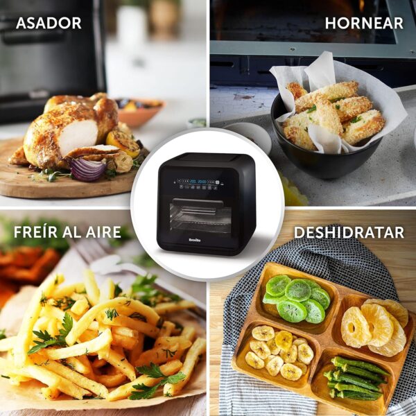 Forno / Air Fryer Breville10 L 2000 W Extragrande Digital Preto e Cinzento [VDF127X]