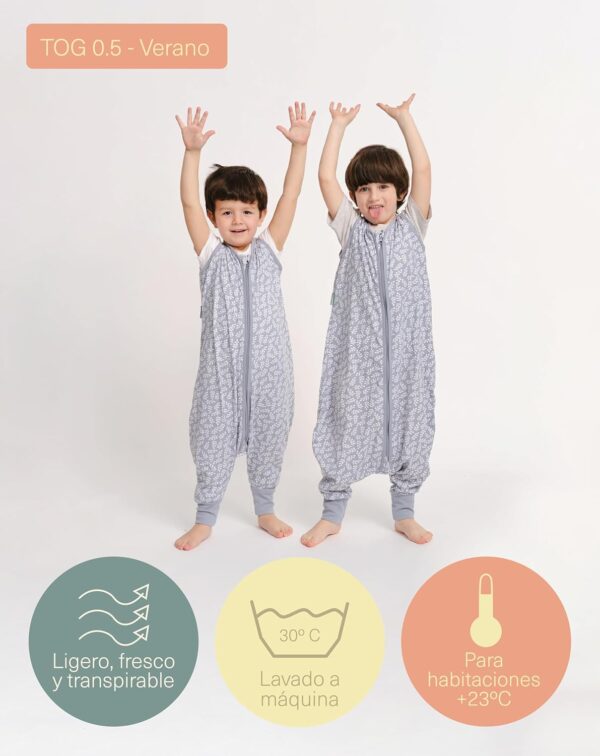 third_B097C8R1VC_22_130326 (80 cm / 2 Anos) Pijama com Pés Molis&co 100% Oeko-Tex 100 Blue Garden