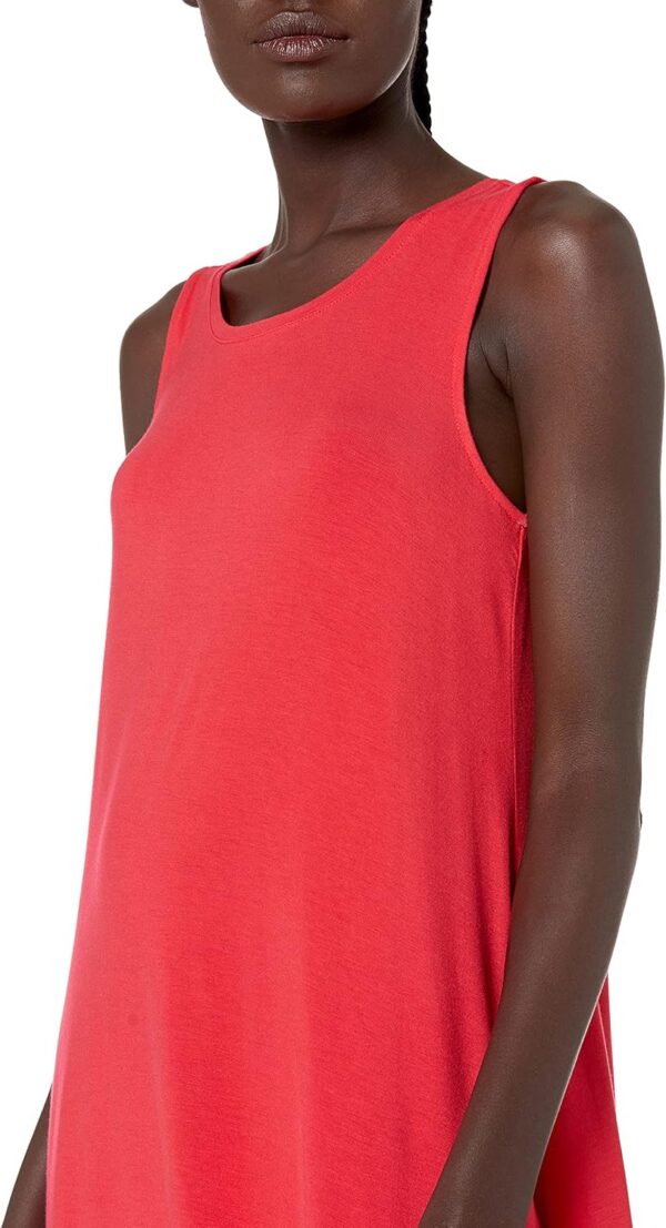 Vestido Amazon Essentials Sem Mangas Mulher Vermelho XXL