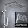 Coluna de Chuveiro com Chuveiro de Mão e Cabeçal Görbach + Estante para Embalagens 94 cm Altura
