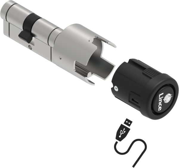 40x30mm Cilindro Alta Segurança c/Alarme Lince