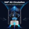 Purificador de Ar CONOPU com Filtro HEPA H13 e Aromaterapia - Luz Noturna
