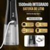 Irrigador Bucal Portátil 6 Acessórios EMIR USB-C
