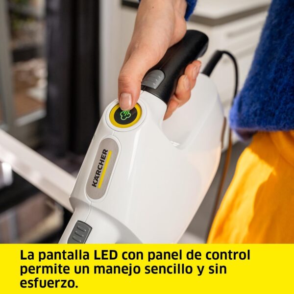 Maquina Limpeza A Vapor Karcher SC 1 Multi & Up com Boquilha EasyFix Large e Pano Microfibra