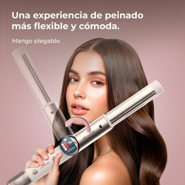 Modelador de Cabelo Cecotec AirGlam 14 em 1 Flex 1400 W Tecnologia Coanda Cerâmica Queratina