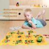 D226X0001_1775340251155_3 Pista de Carros Educativa com Carro e Avião Elétrico Espaço e Floresta para Crianças 50 Peças