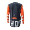 (L) Camisola de Motocross KTM Thor Prime Pro Shirt 2022 Respirável - Laranja/Azul