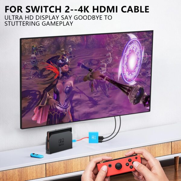 D226X3028_1775418557586_4 Base de Carregamento Switch 2 HDMI 4K 60Hz USB 3.0 PD 100W HAQIUHETO