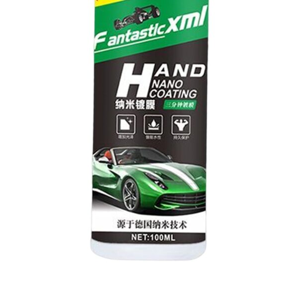 (100 ml) Revestimento de Nanocerâmica Líquido VUIUYOIES Spray Hidrofóbico e Brilho - Transparente