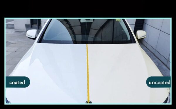 (100 ml) Revestimento de Nanocerâmica Líquido VUIUYOIES Spray Hidrofóbico e Brilho - Transparente