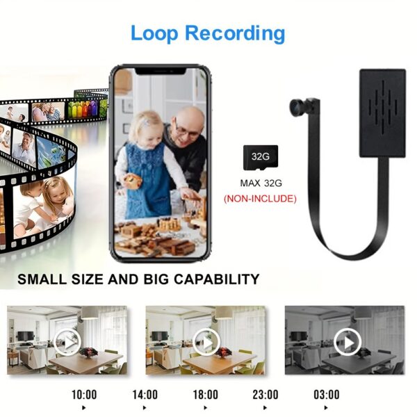 D226X3037_1775425302560_2 Mini Câmara Espiã WiFi Full HD 1080P Detecção Movimento iWFCam DIY