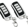 2 Comandos de Garagem 4 Canais 868,3 MHz para Hörmann Botão Azul Juxine HSM4 HS4